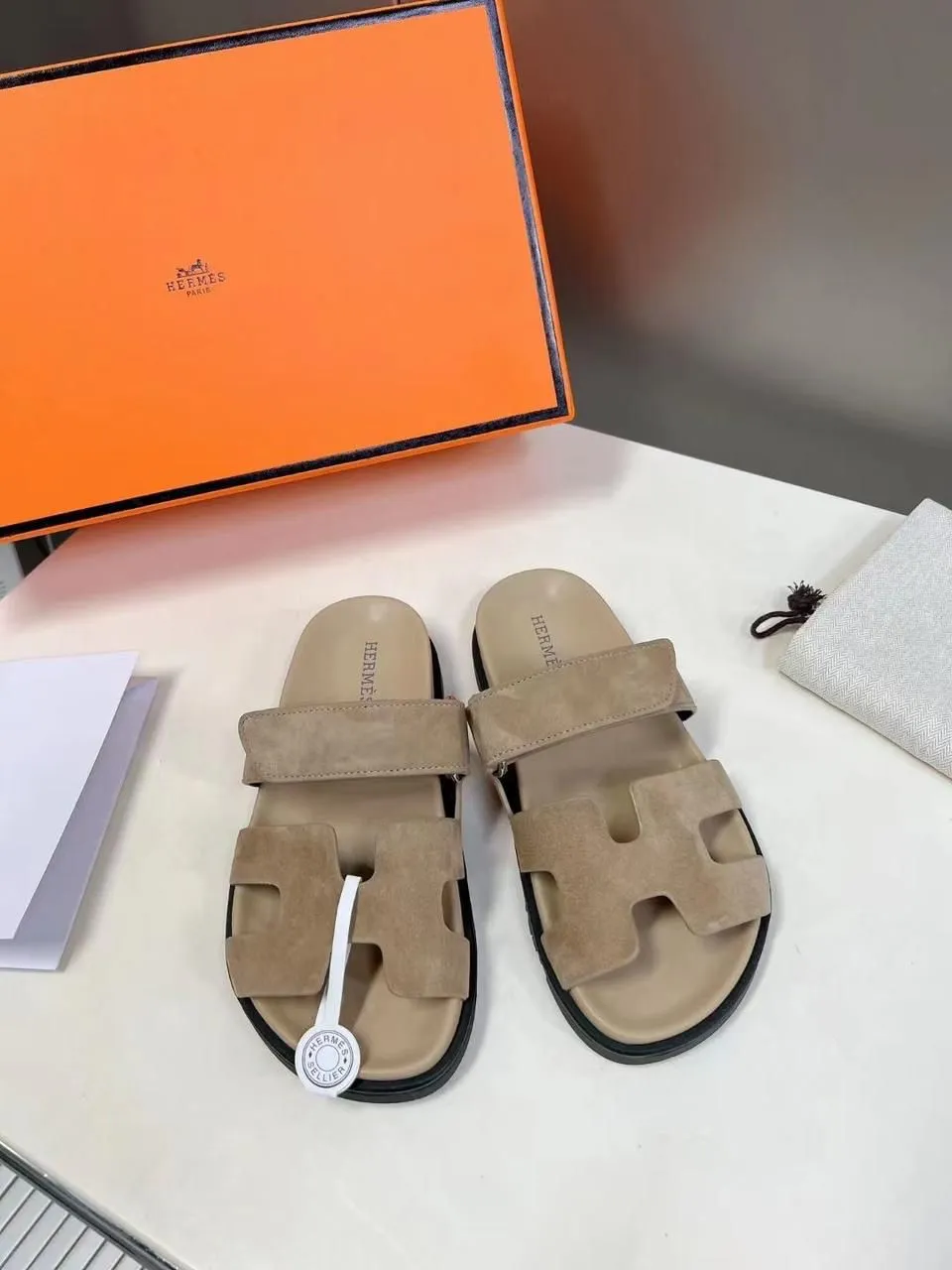 𝐇 Goatskin Chypre Sandals