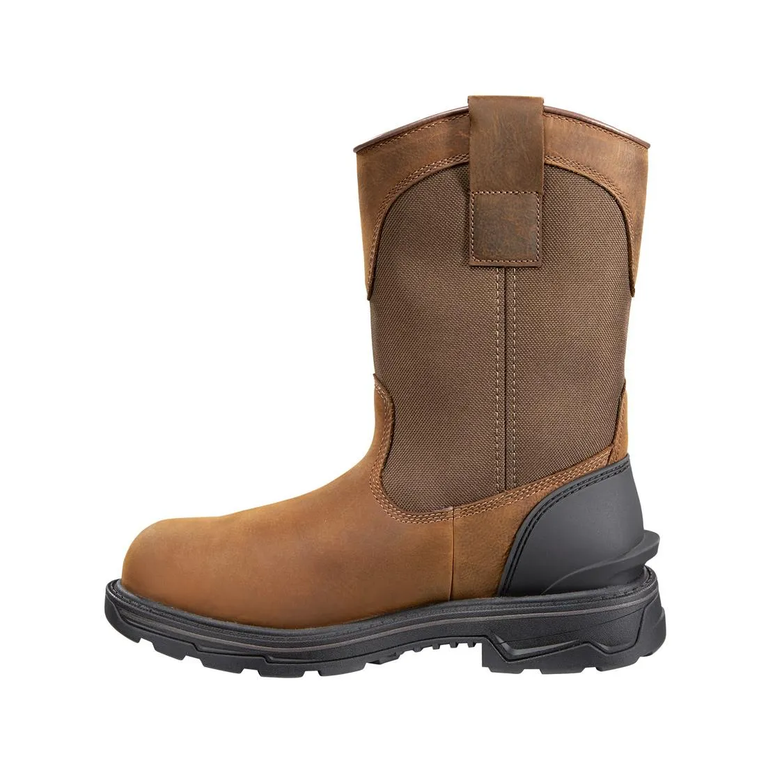 11" Ironwood Soft-Toe Waterproof Wellington Pull-On Boot Brown