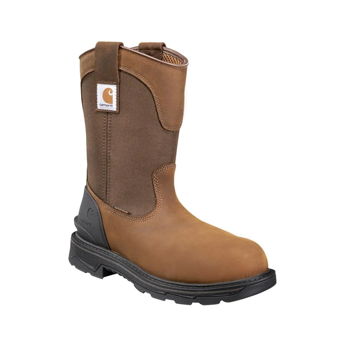 11" Ironwood Soft-Toe Waterproof Wellington Pull-On Boot Brown