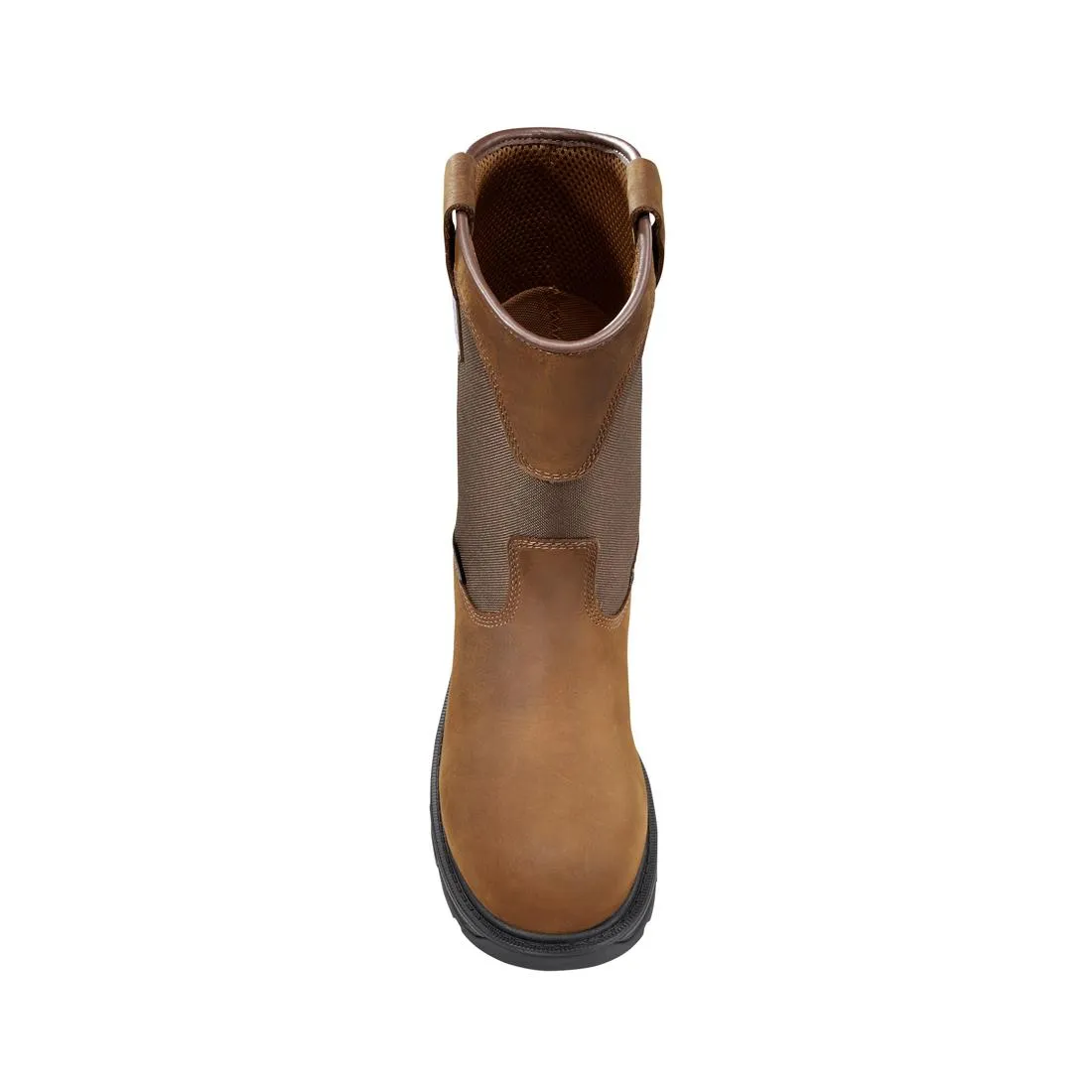 11" Ironwood Soft-Toe Waterproof Wellington Pull-On Boot Brown