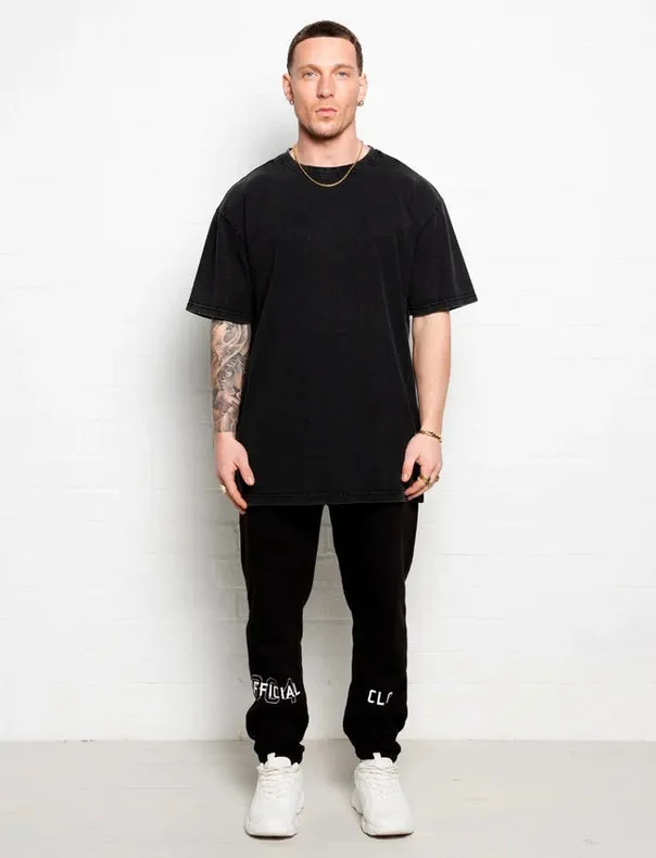 304 Mens Official T-Shirt Acid Wash Black