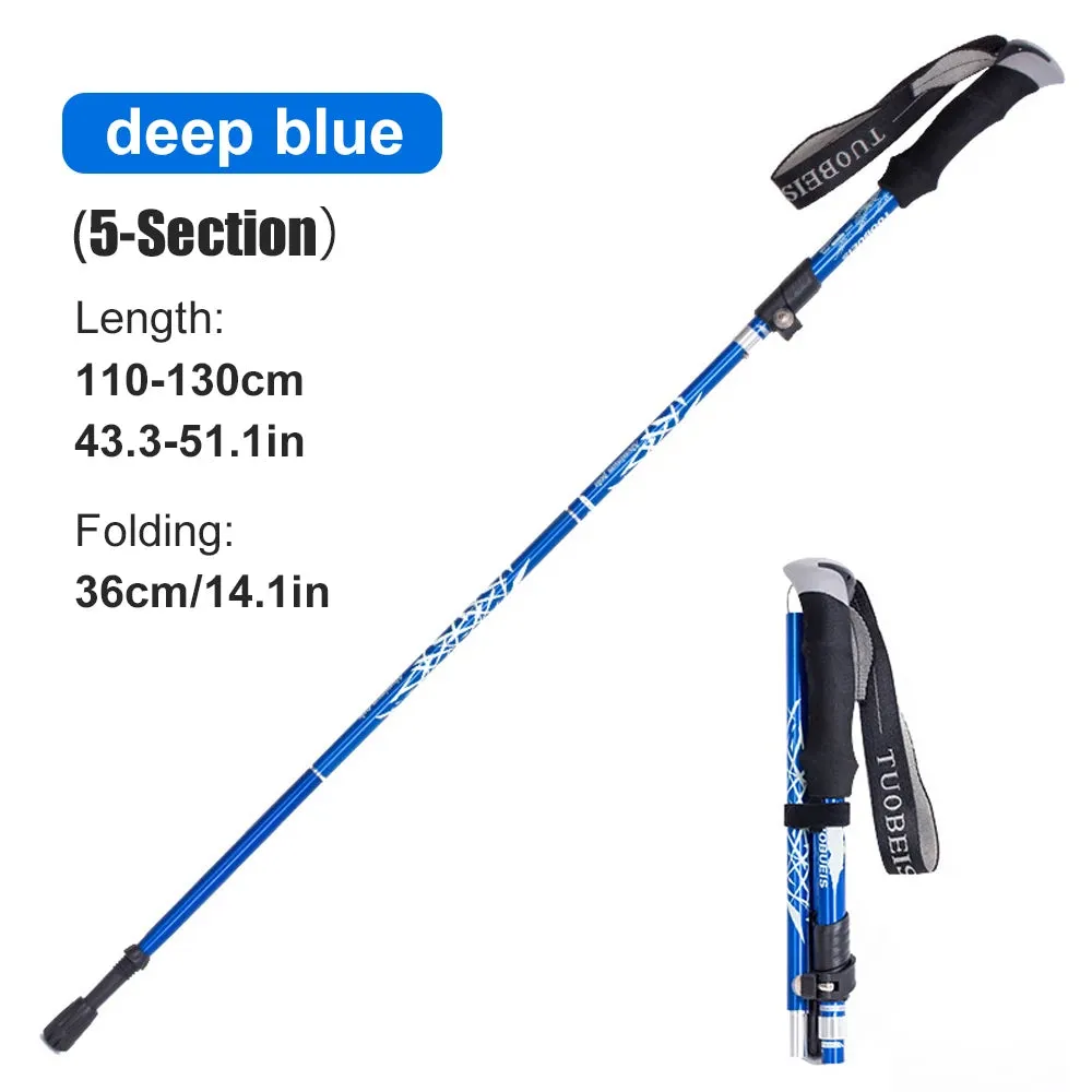 5-Section Portable Trekking Pole