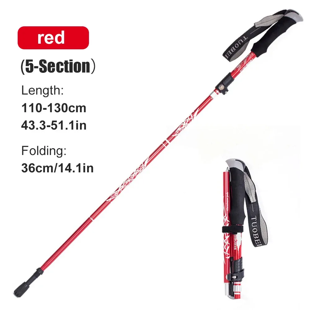 5-Section Portable Trekking Pole