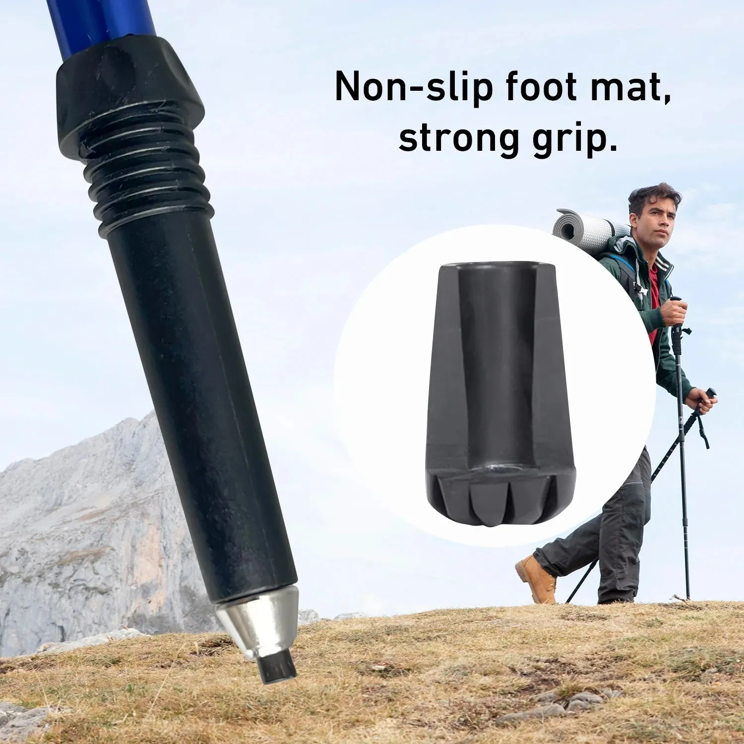 5-Section Portable Trekking Pole