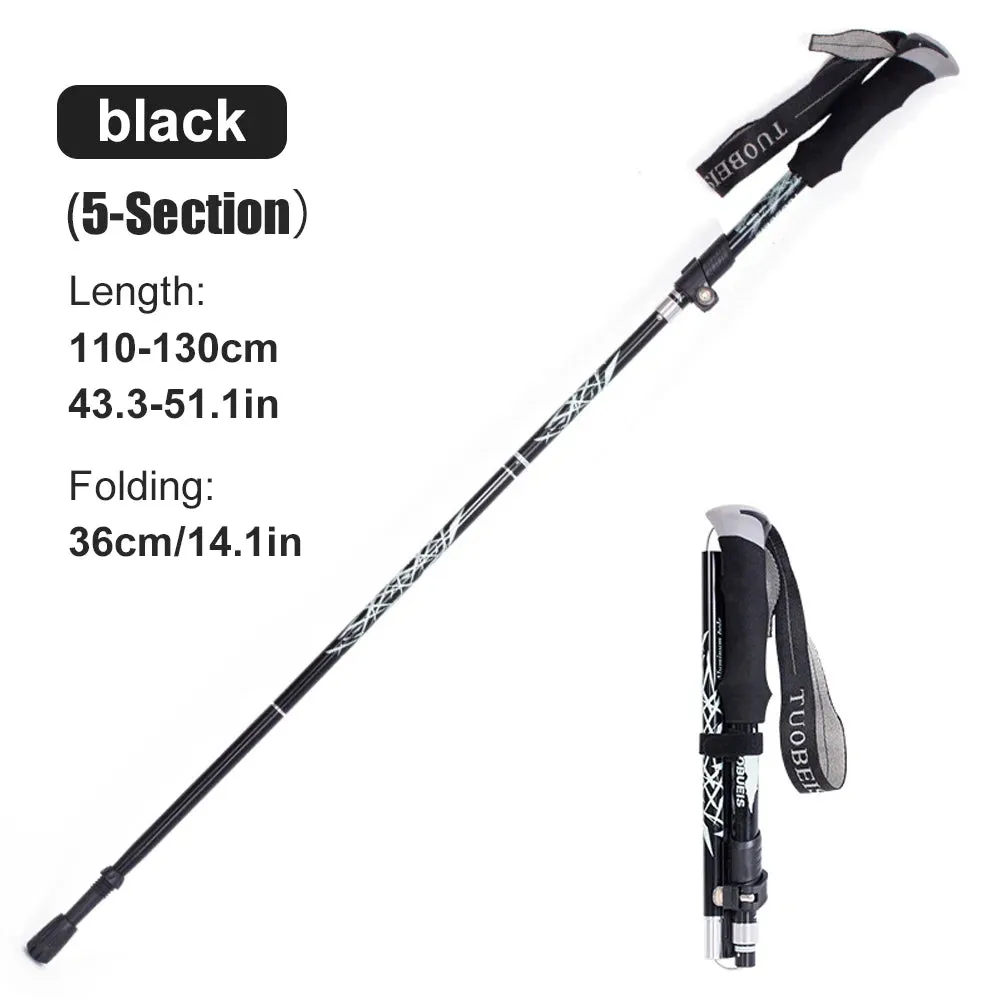 5-Section Portable Trekking Pole