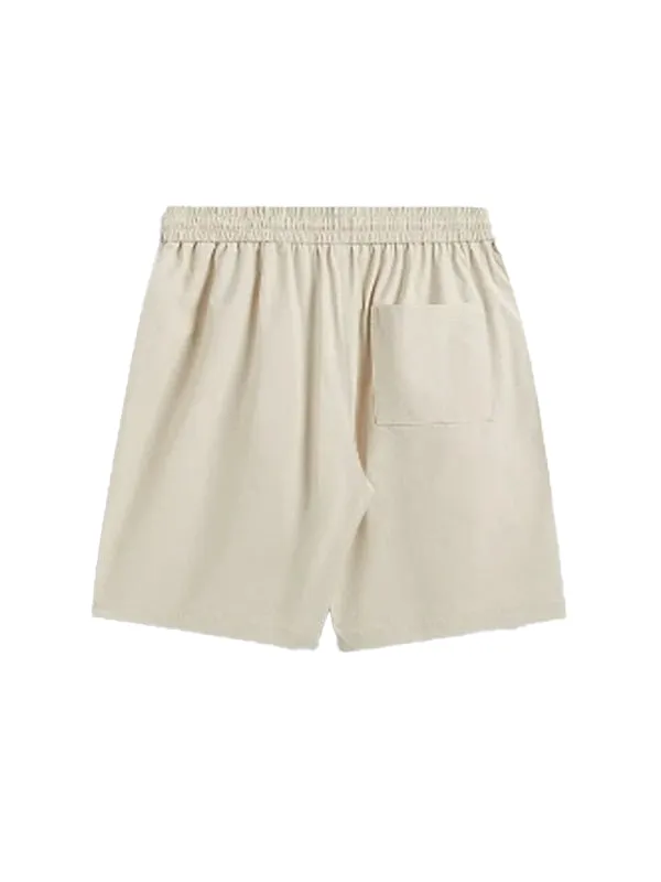 Apricot Lightweight Shorts with Large Pockets