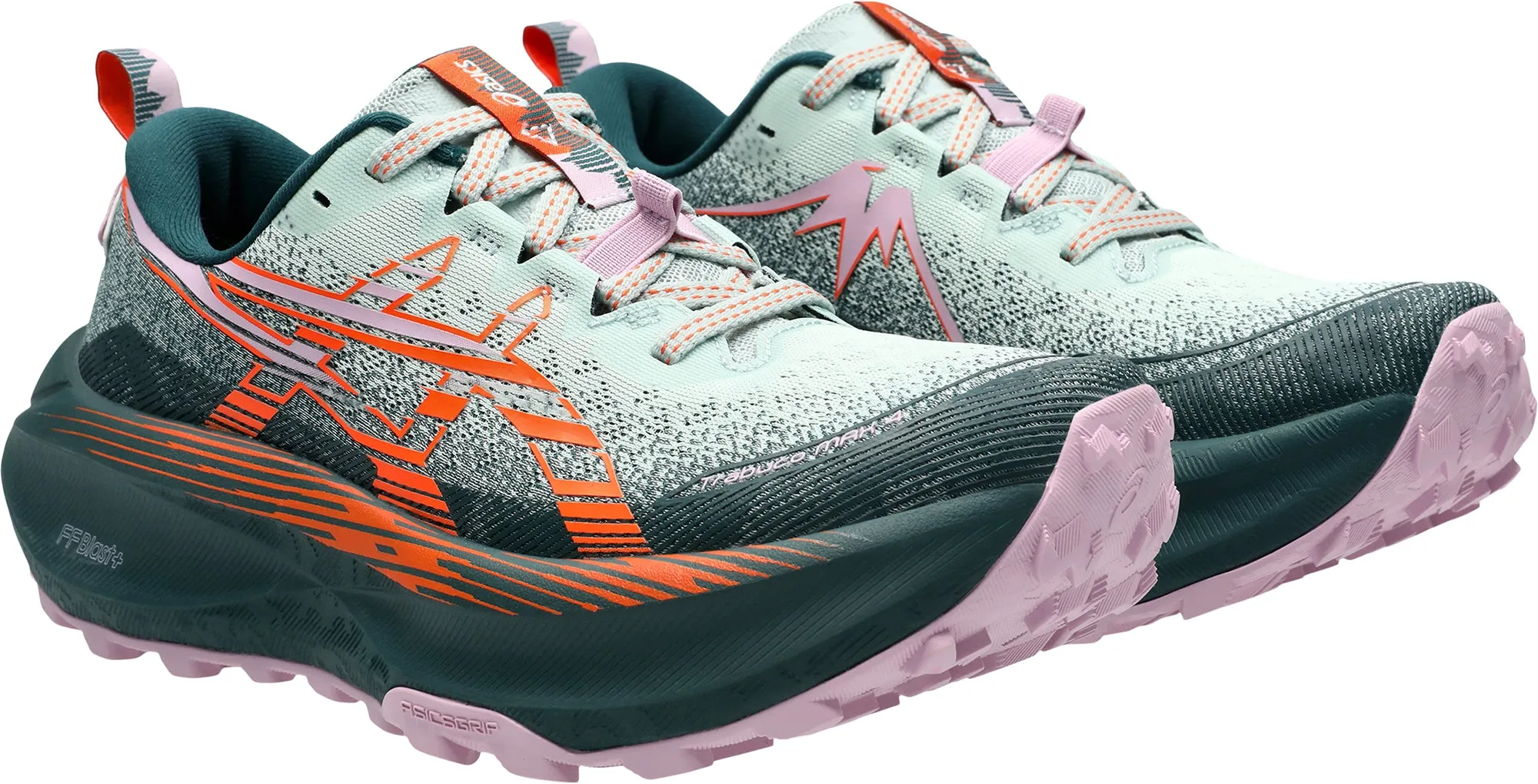 Asics Trabuco Max 4 Womens Trail Running Shoes - Green