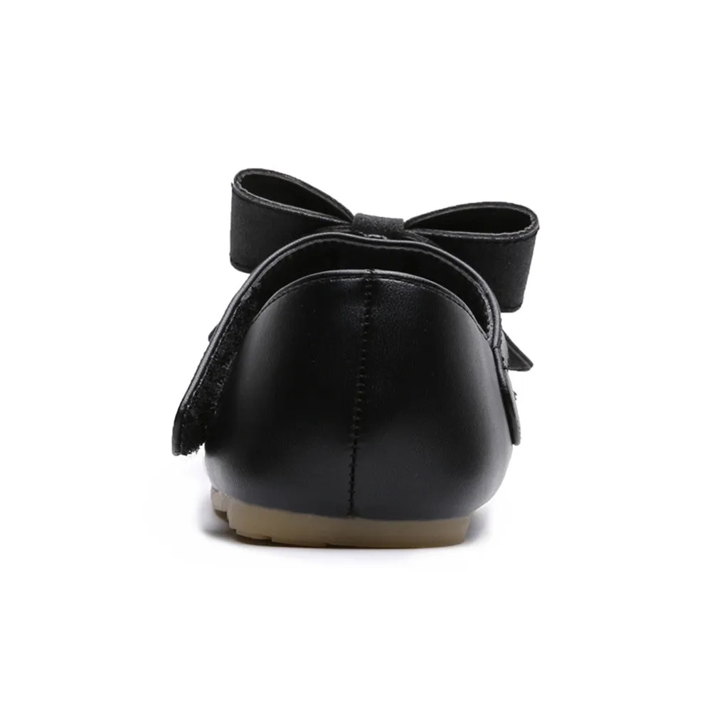 Ballerina Dressy Flat Girls Hook and Loop Party Mary Jane