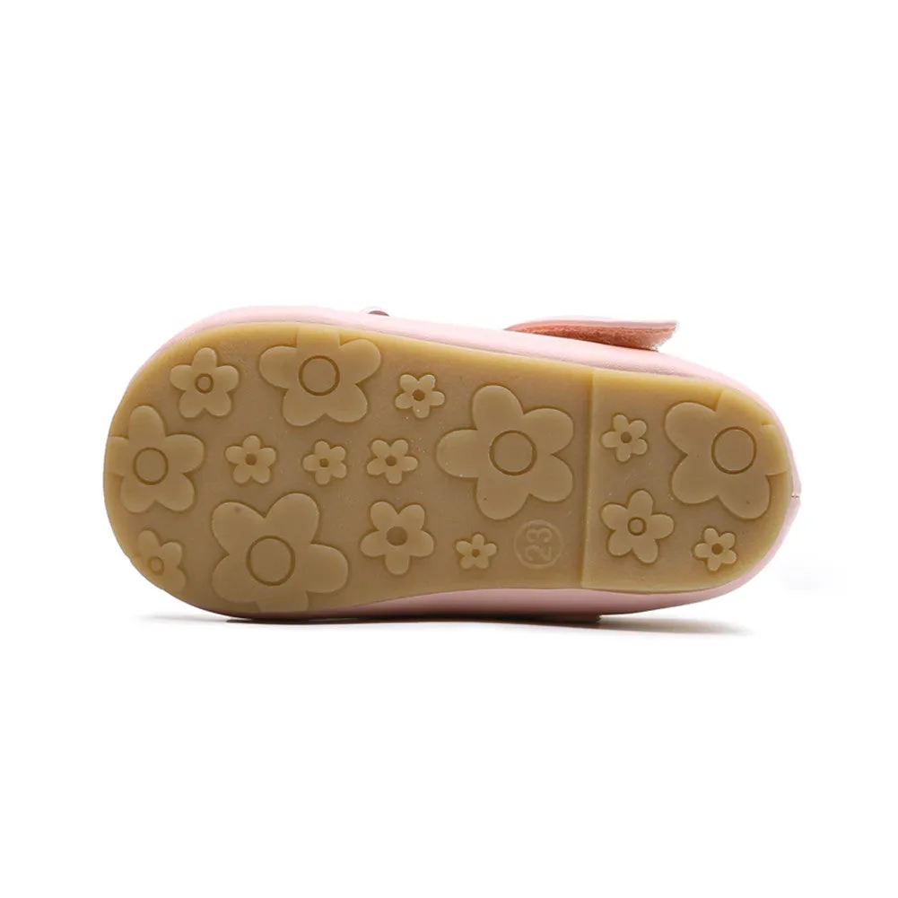 Ballerina Dressy Flat Girls Hook and Loop Party Mary Jane