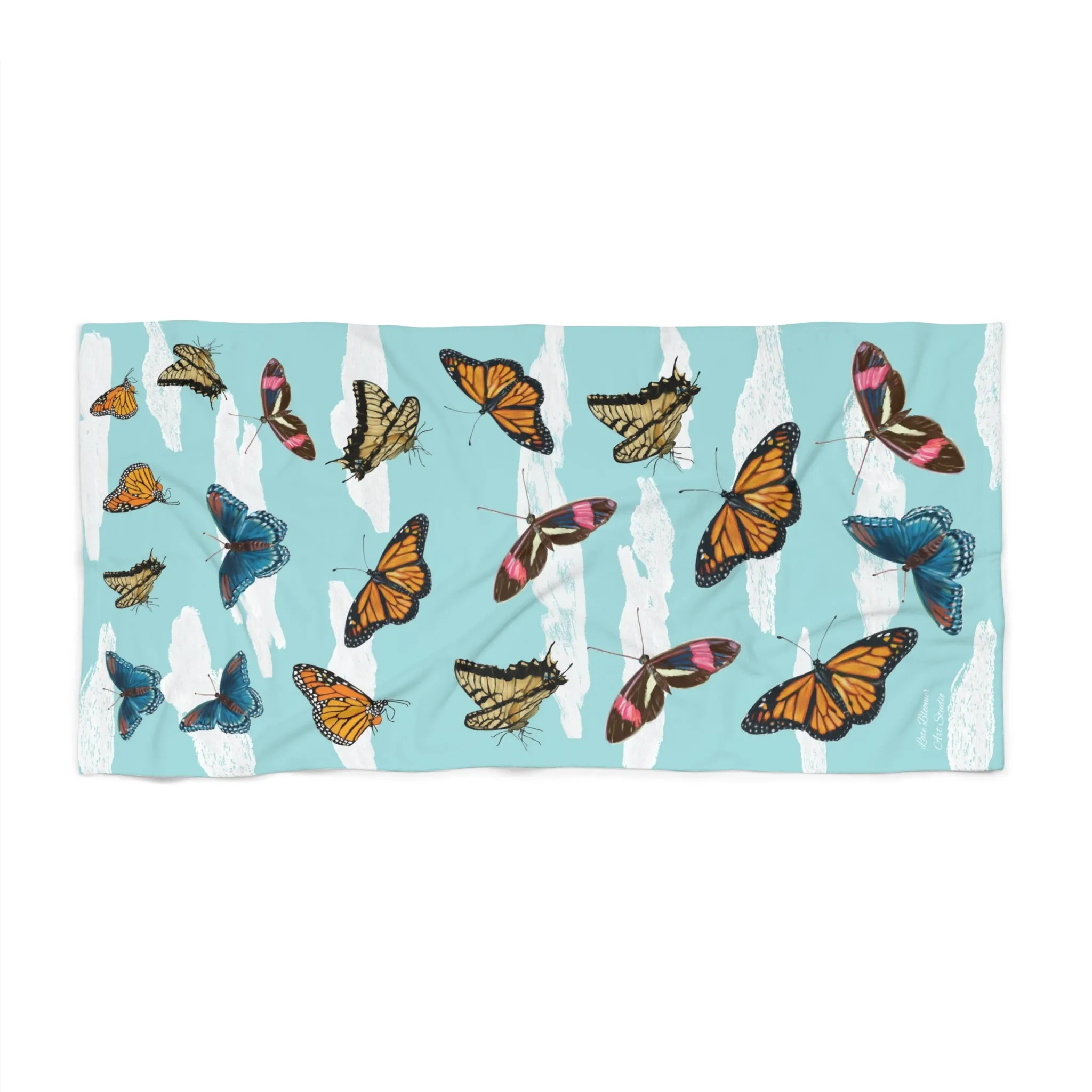 Beach Towel Butterflies II