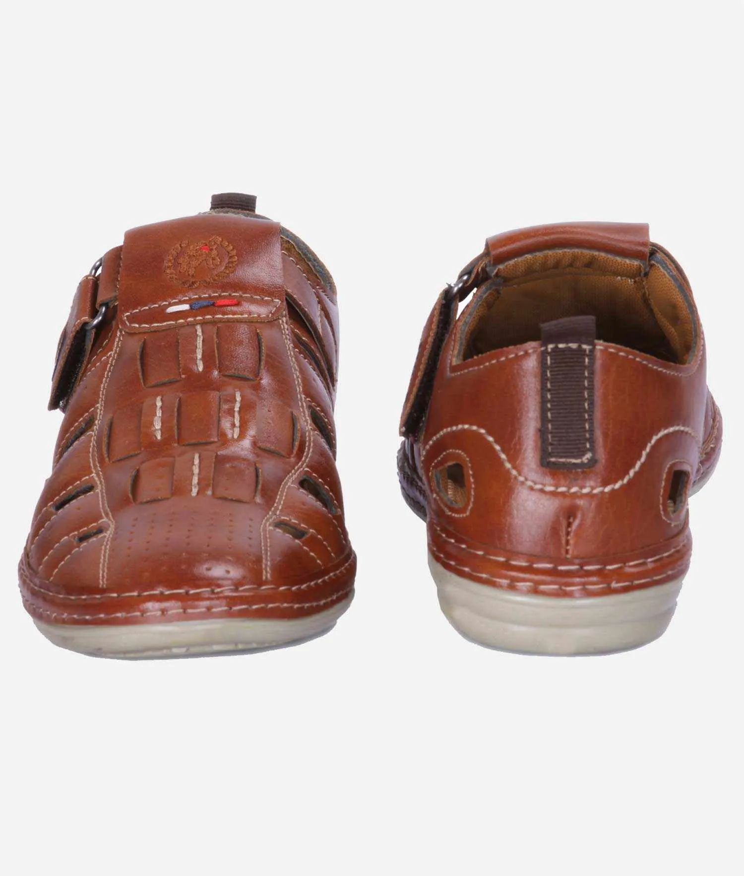 Big Boon Men's sandal Roman Casual Sandal Velcro style