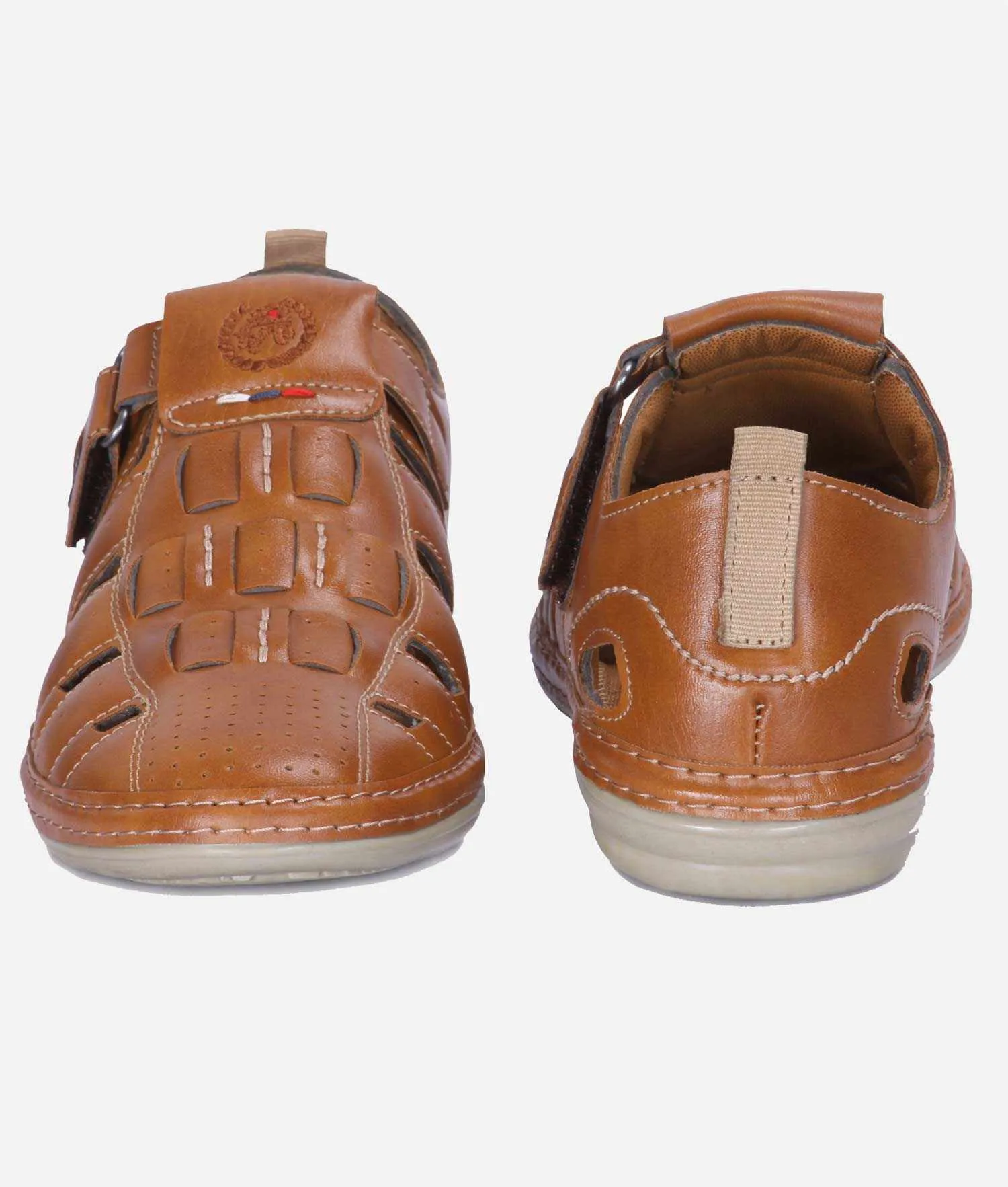 Big Boon Men's sandal Roman Casual Sandal Velcro style