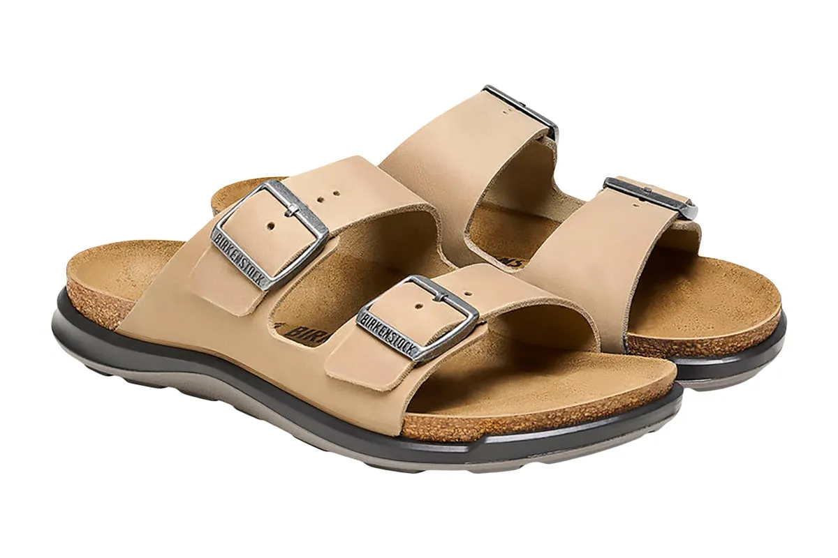 Birkenstock Arizona Cross Town R Tabacco Brown Oiled Leather Womens