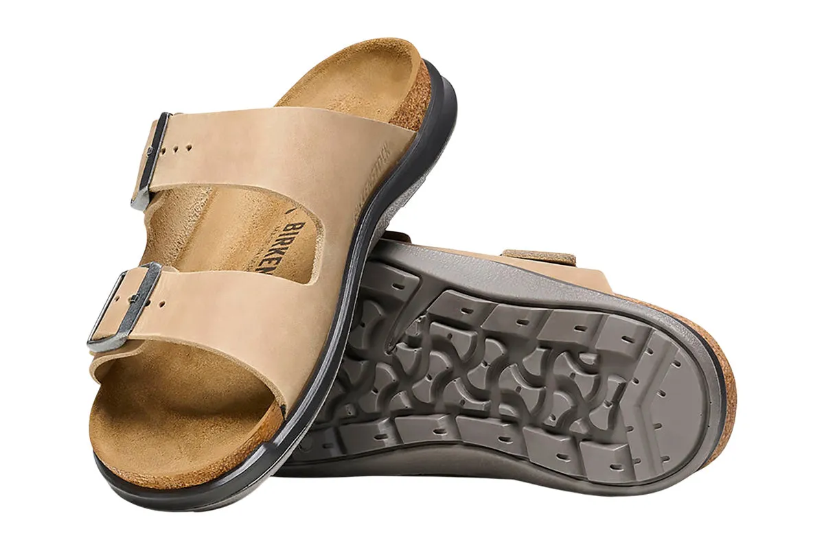 Birkenstock Arizona Cross Town R Tabacco Brown Oiled Leather Womens