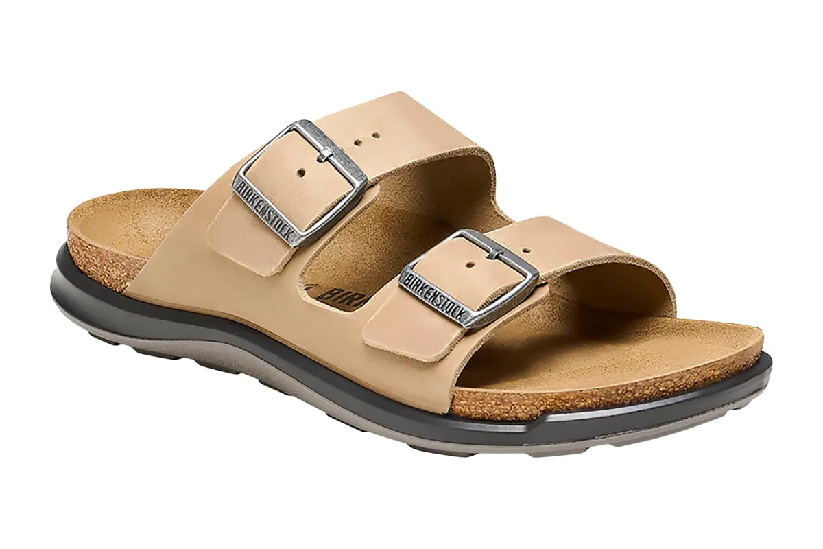 Birkenstock Arizona Cross Town R Tabacco Brown Oiled Leather Womens