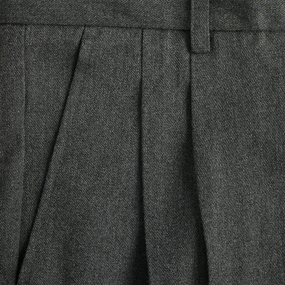 Boys Regular Fit School Pants Grey Toughees