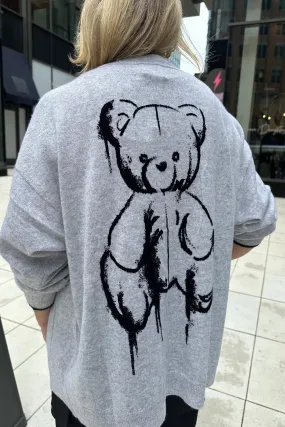 Brodie Cashmere Teddy Bear Cardigan
