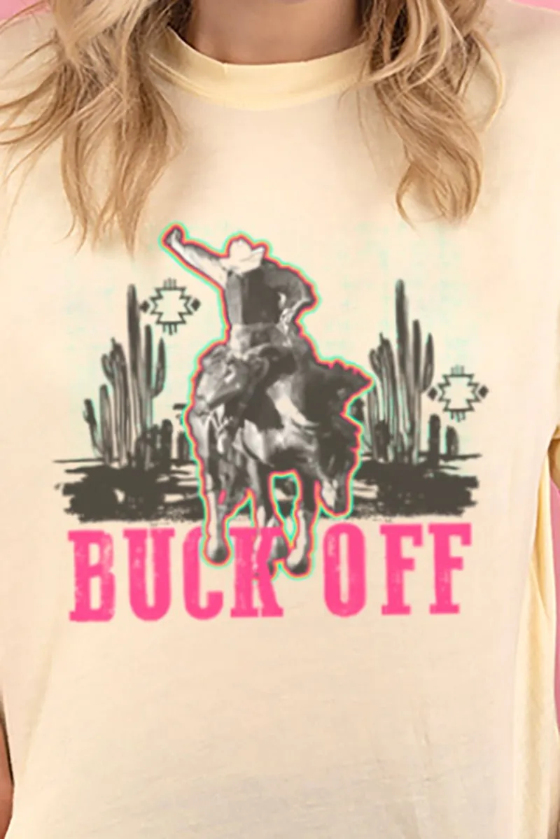 Buck Off Adult Soft-Tek Blend T-Shirt
