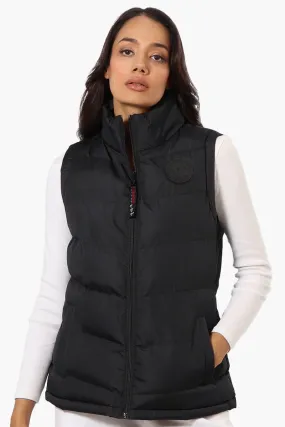 Canada Weather Gear Solid Bubble Vest - Black