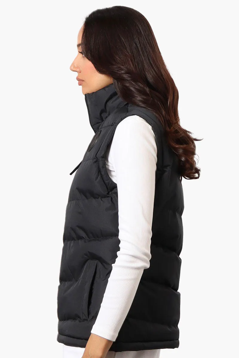 Canada Weather Gear Solid Bubble Vest - Black