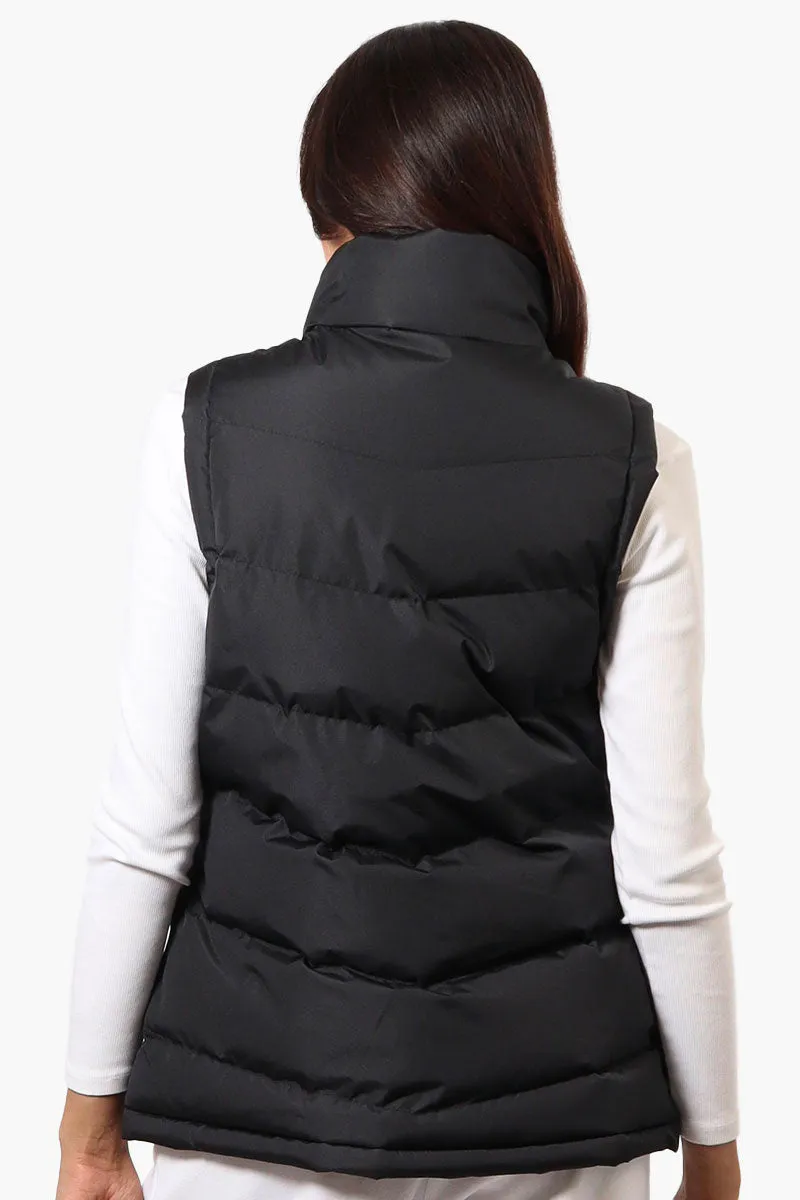 Canada Weather Gear Solid Bubble Vest - Black