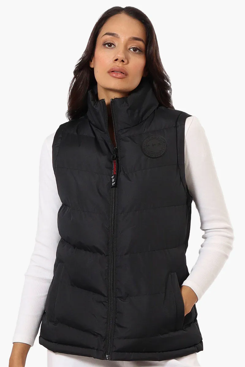 Canada Weather Gear Solid Bubble Vest - Black