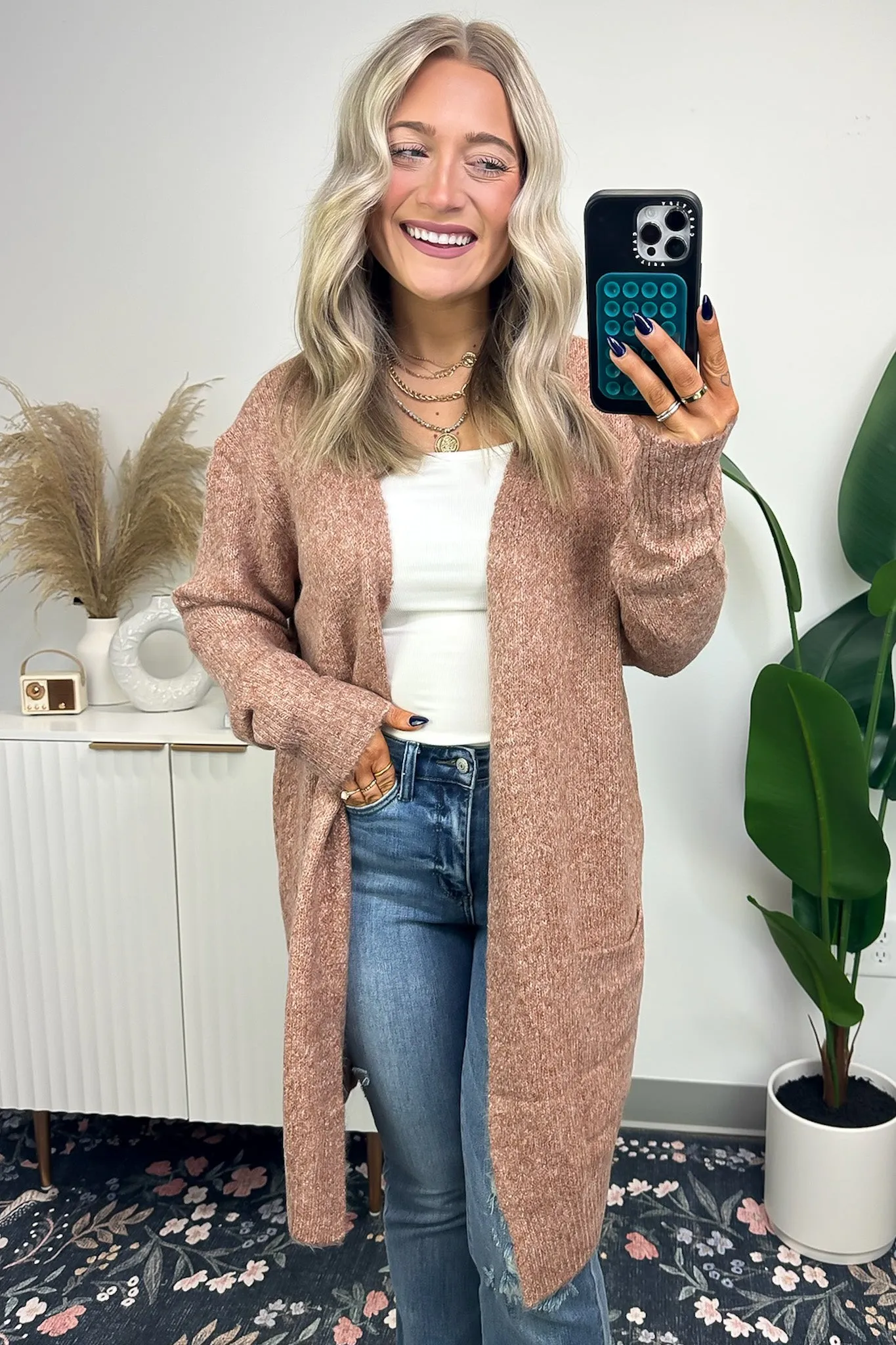 Carey Soft Knit Pocket Cardigan - FINAL SALE