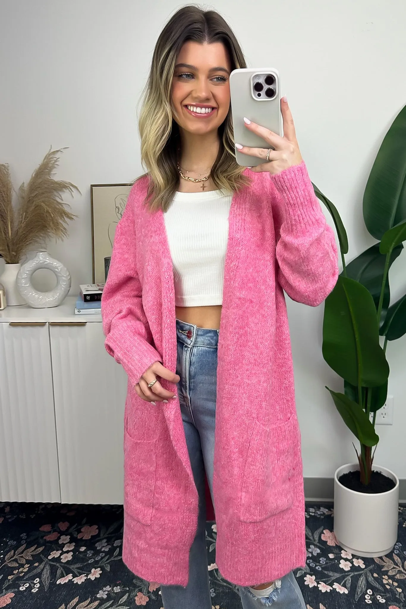 Carey Soft Knit Pocket Cardigan - FINAL SALE