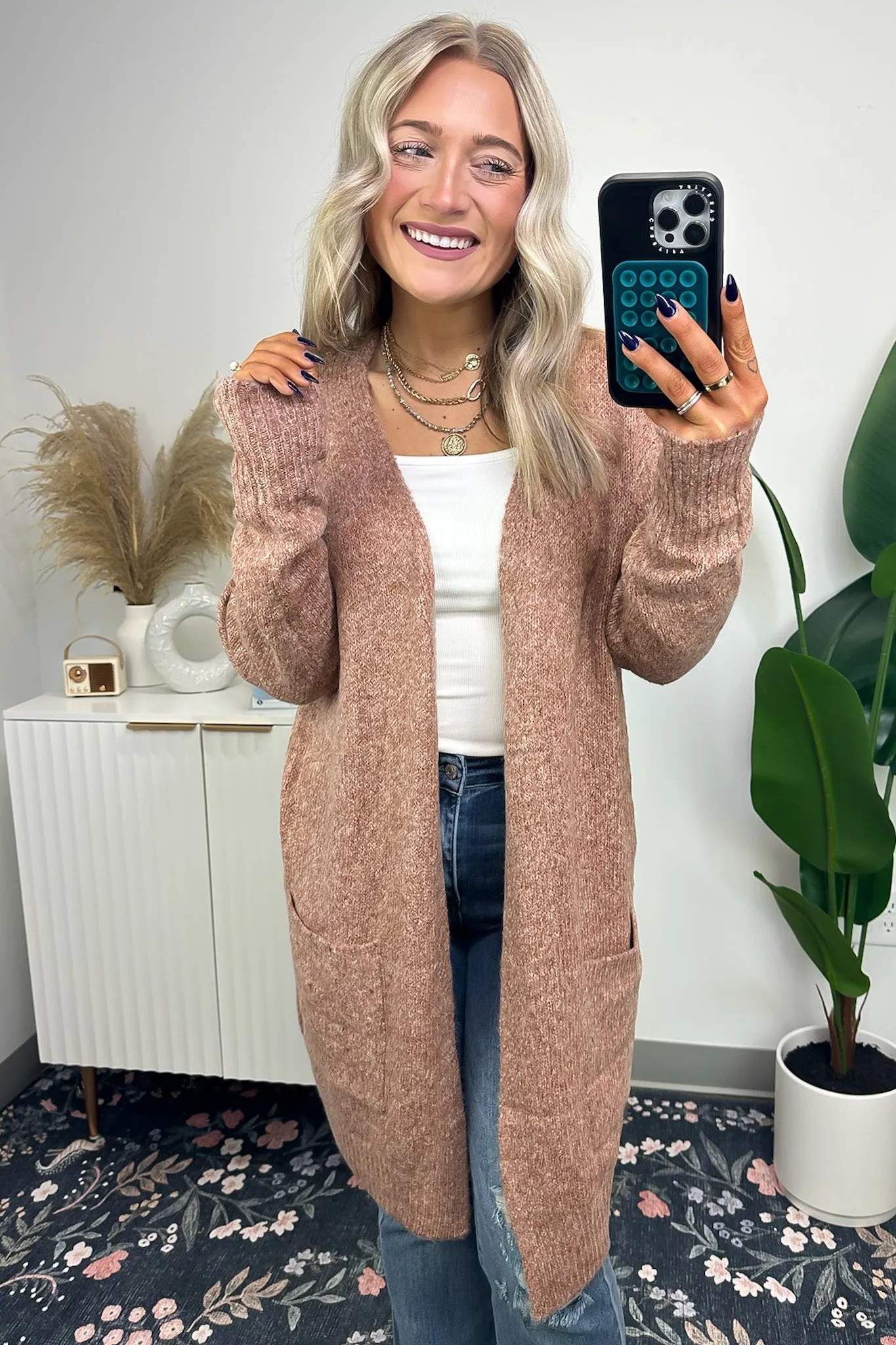 Carey Soft Knit Pocket Cardigan - FINAL SALE