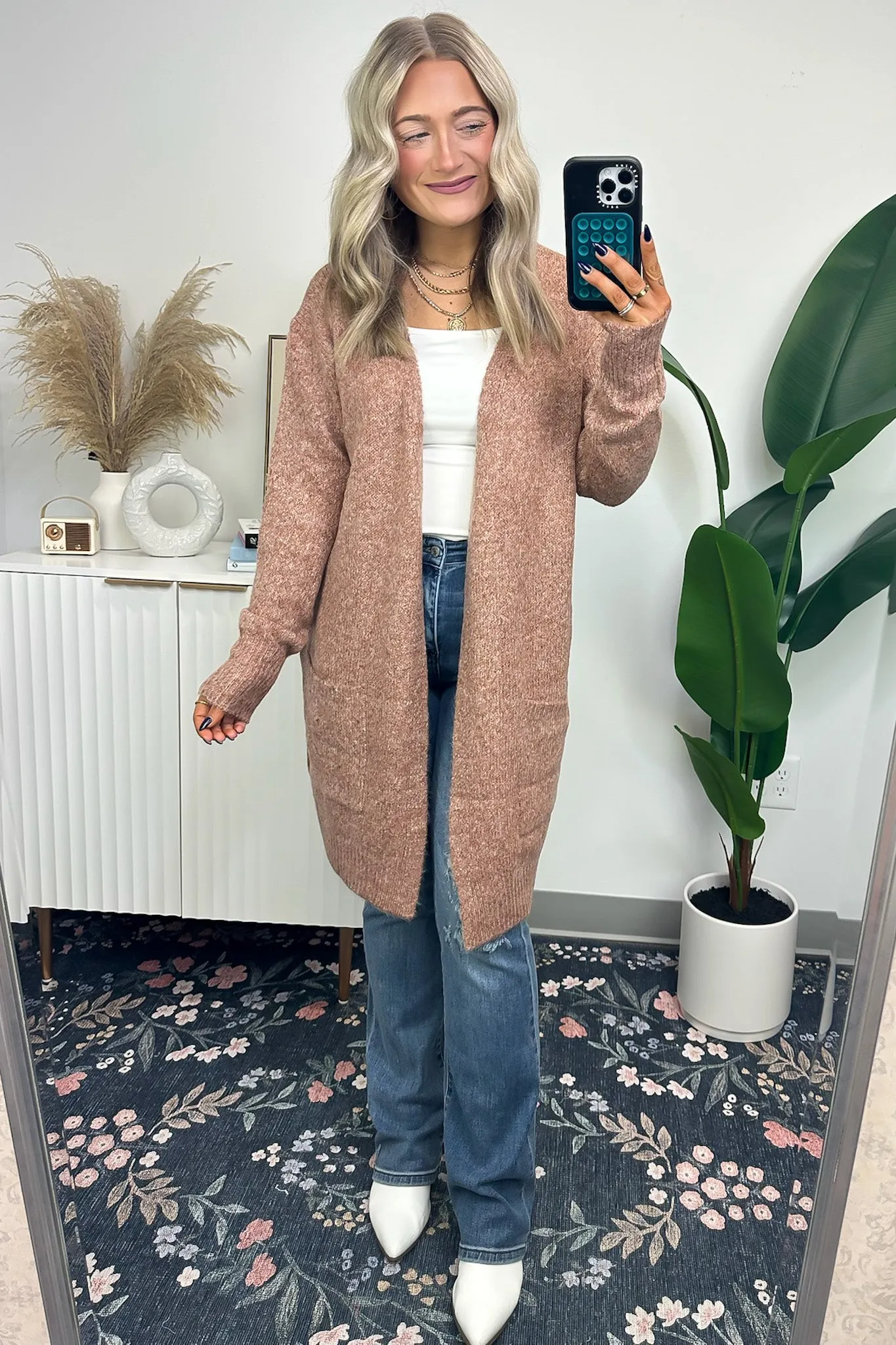 Carey Soft Knit Pocket Cardigan - FINAL SALE