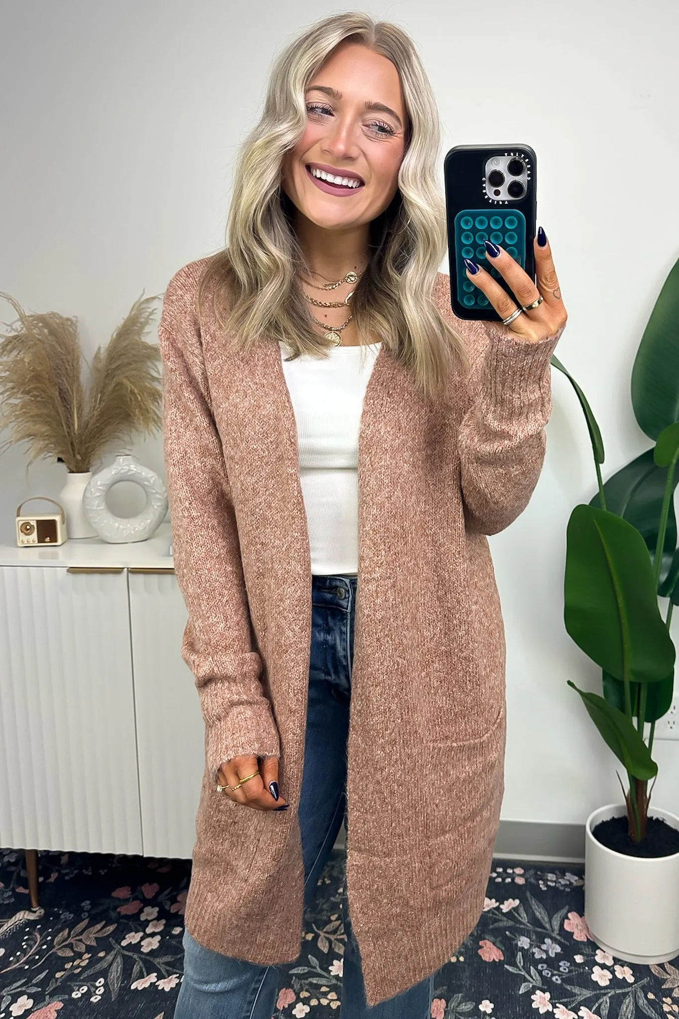 Carey Soft Knit Pocket Cardigan - FINAL SALE