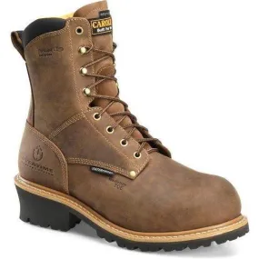 Carolina Men's Poplar 8"� Composite Toe Waterproof Ins Loggger Work Boot - CA9851