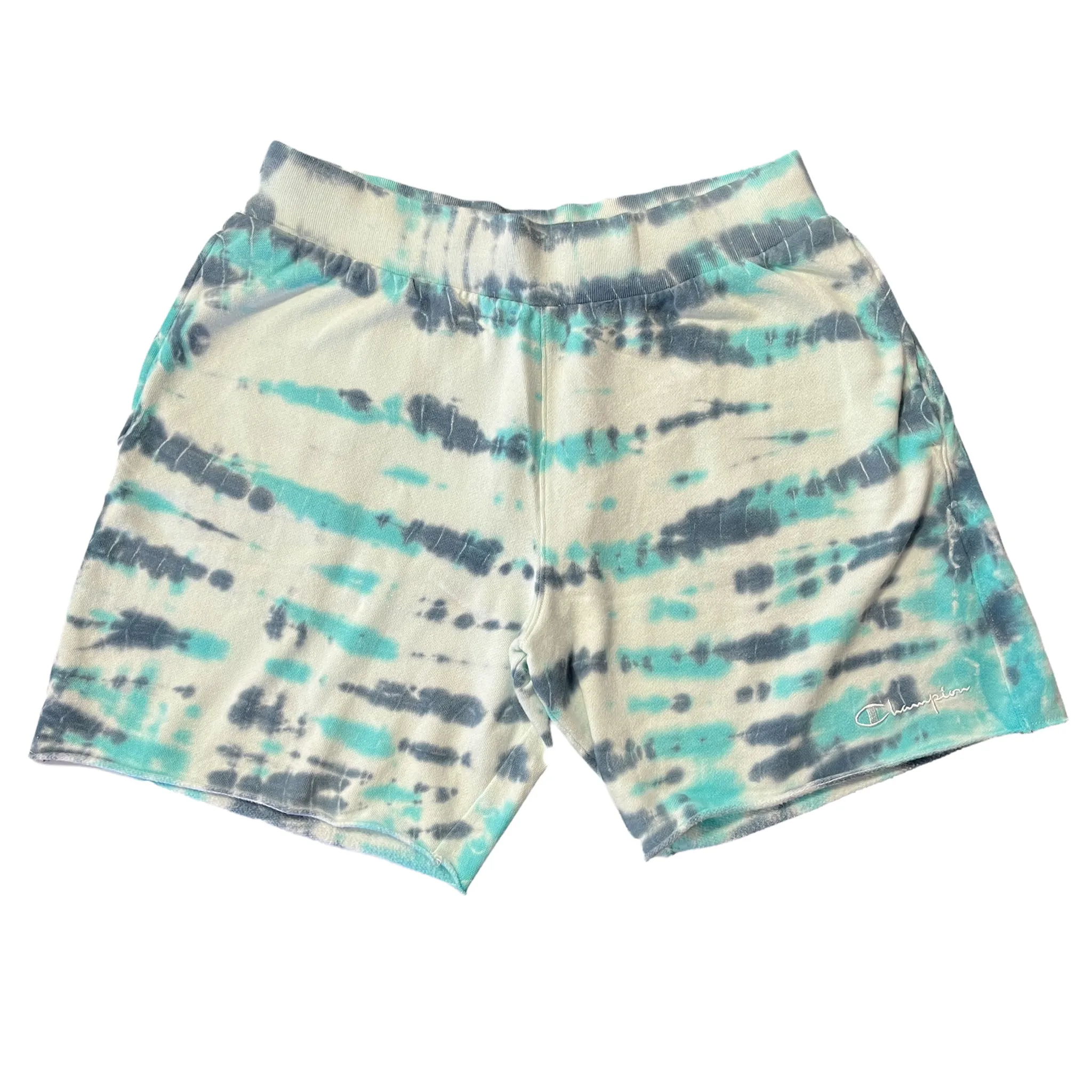 Champion Men's Wave-Dye Lightweight Fleece Shorts 7"