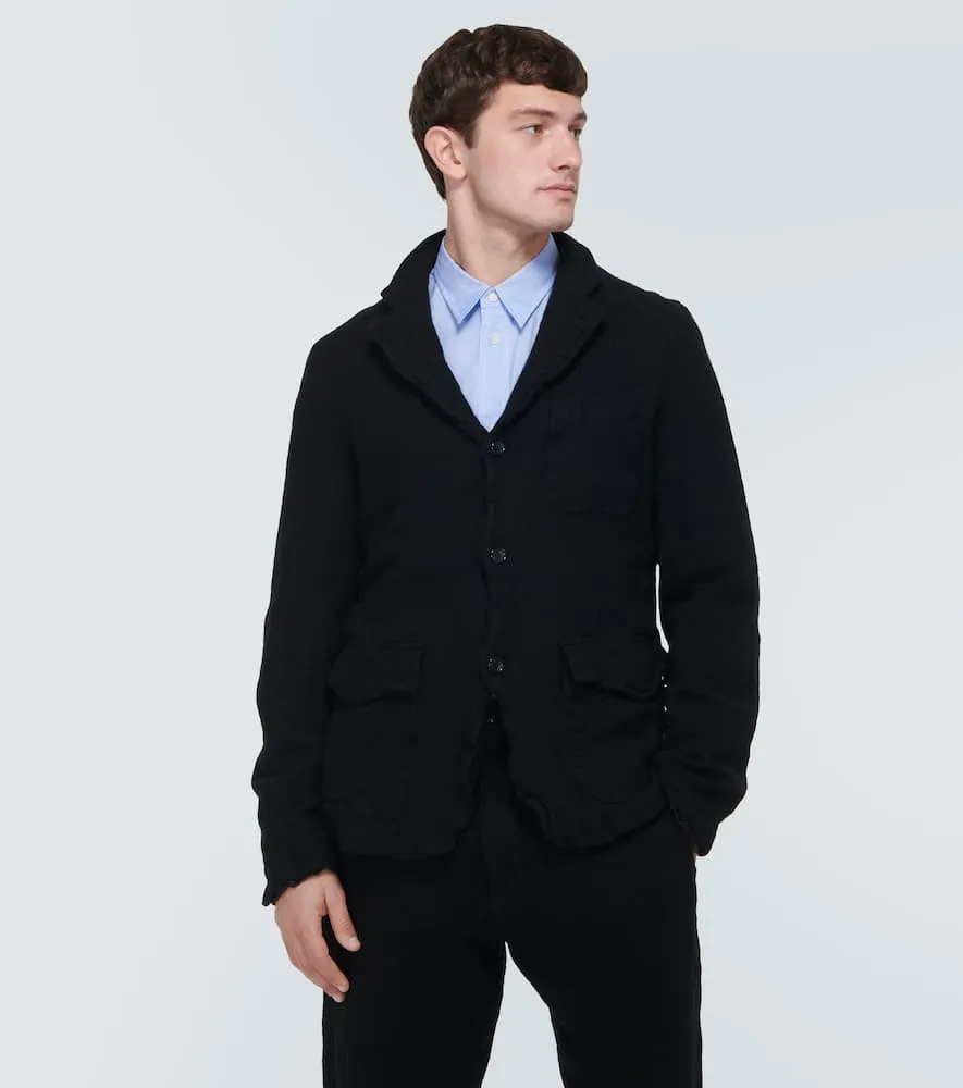 Comme des Garcons Shirt Wool-blend jacket