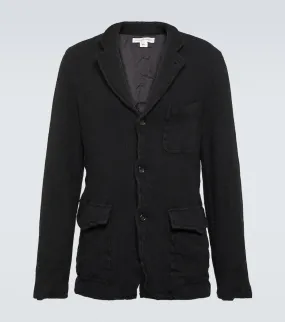 Comme des Garcons Shirt Wool-blend jacket