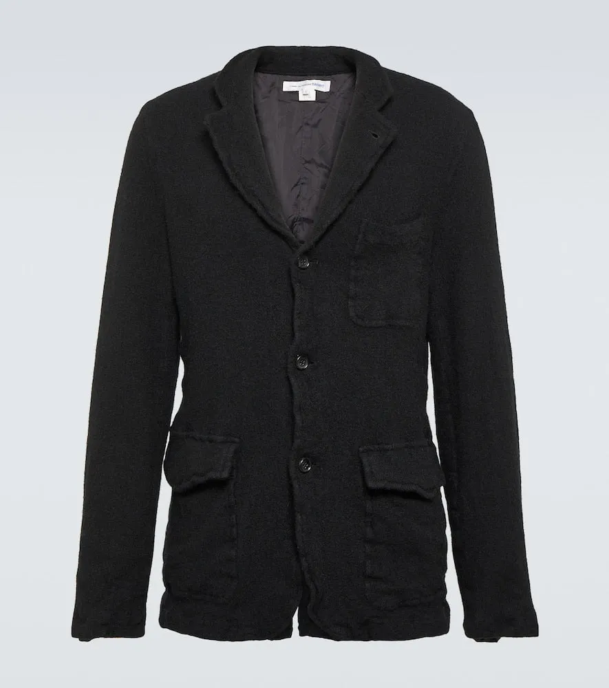 Comme des Garcons Shirt Wool-blend jacket