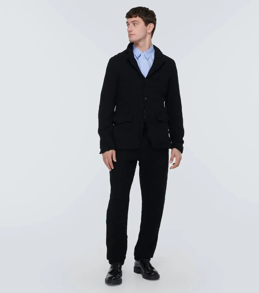 Comme des Garcons Shirt Wool-blend jacket