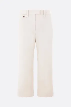 Cropped Chino Trousers
