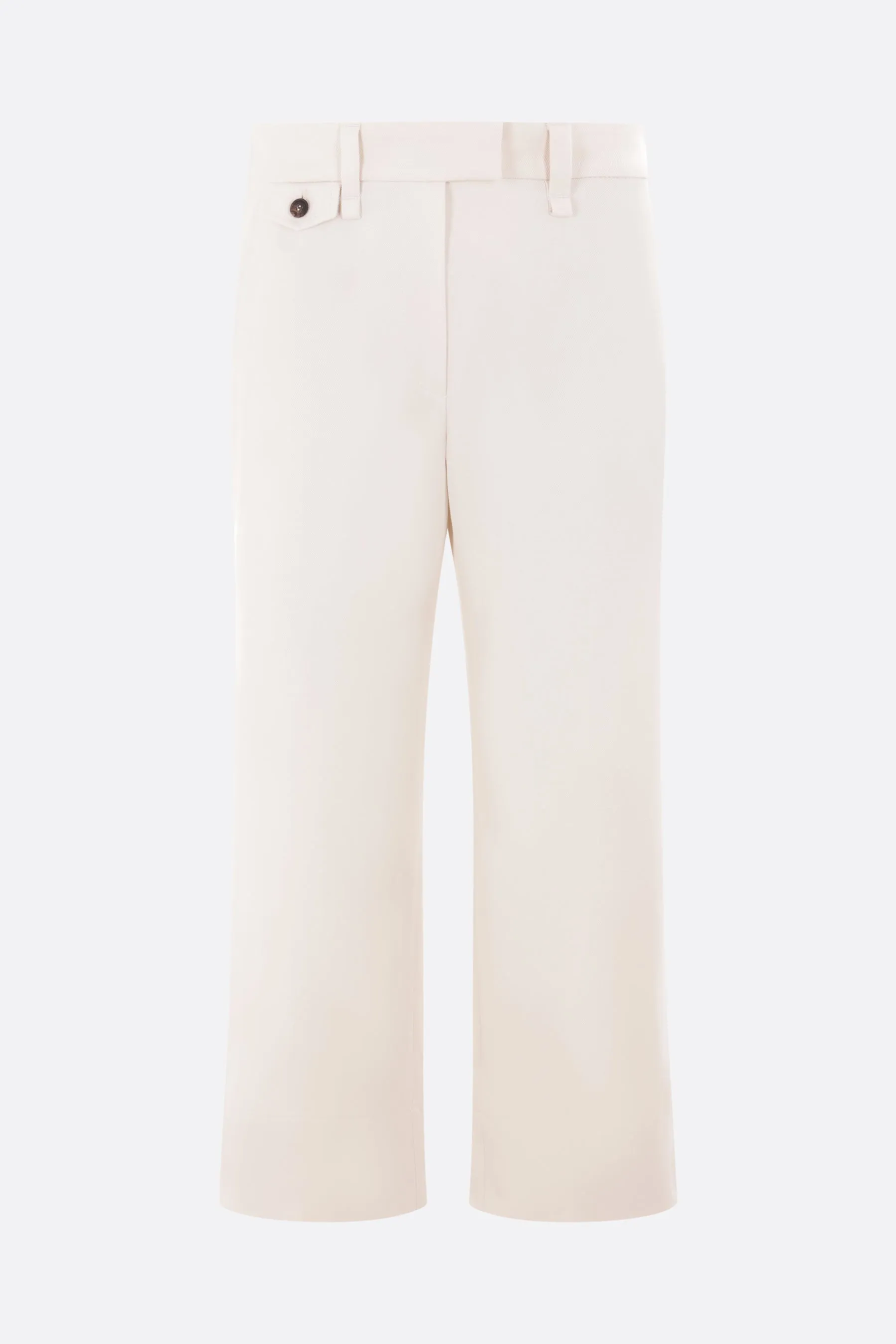 Cropped Chino Trousers