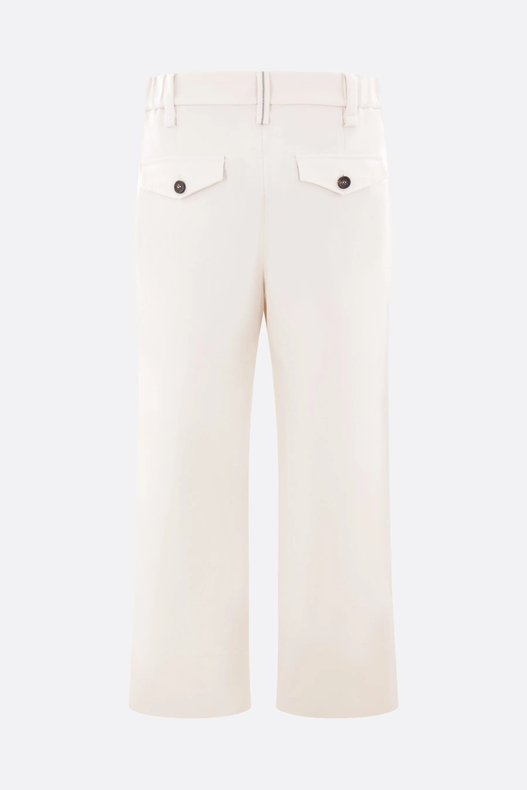 Cropped Chino Trousers