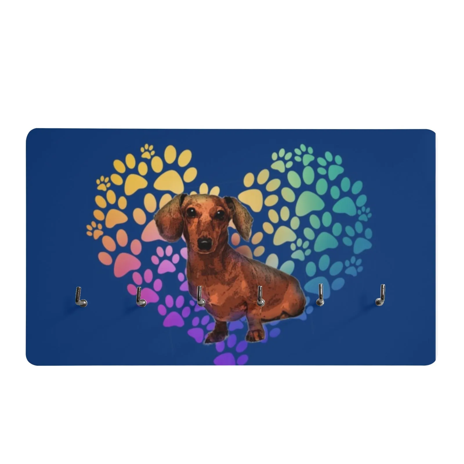 Dachshund Wall Mounted Key Holder