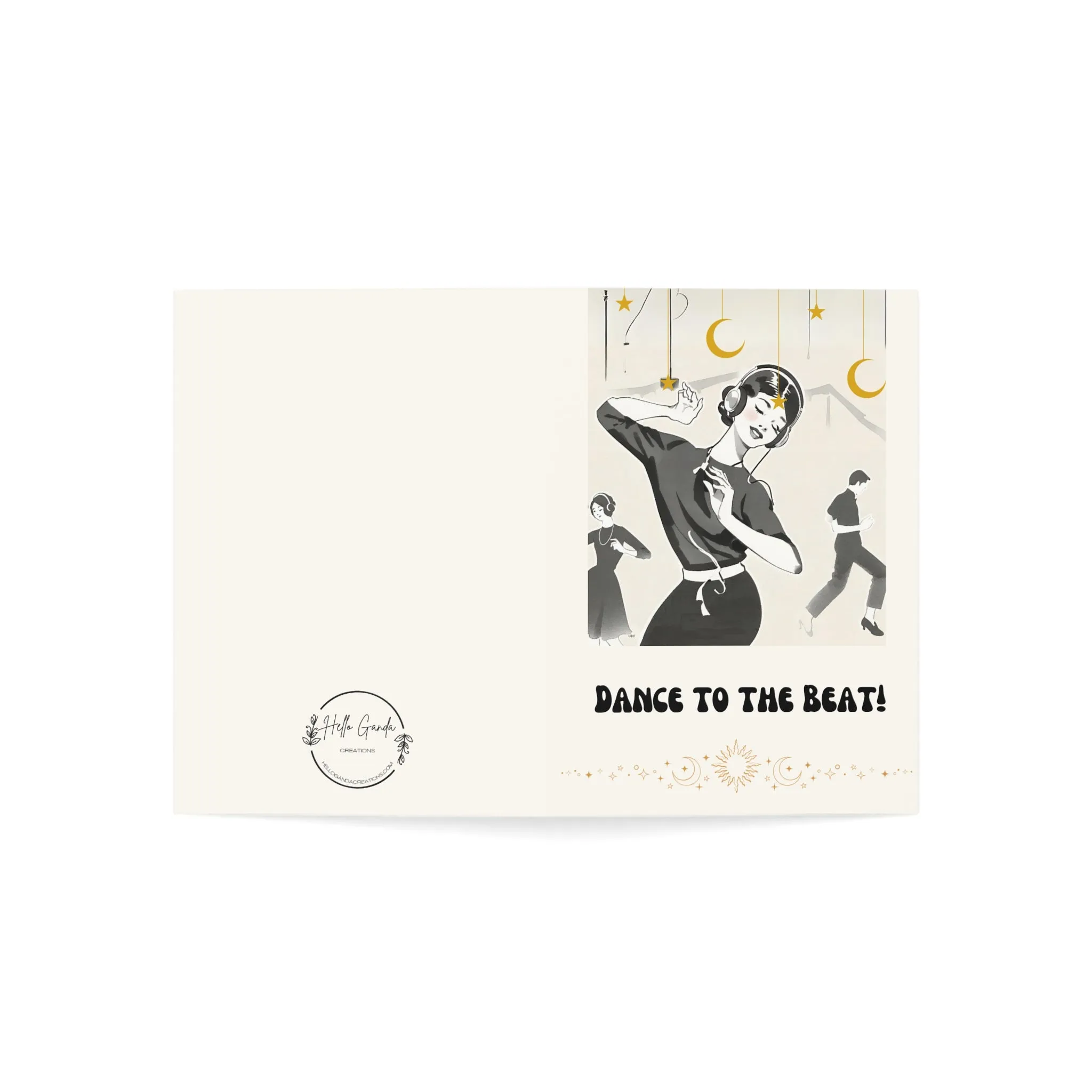 Dancing Queen Greeting Cards (1, 10, 30, and 50pcs)