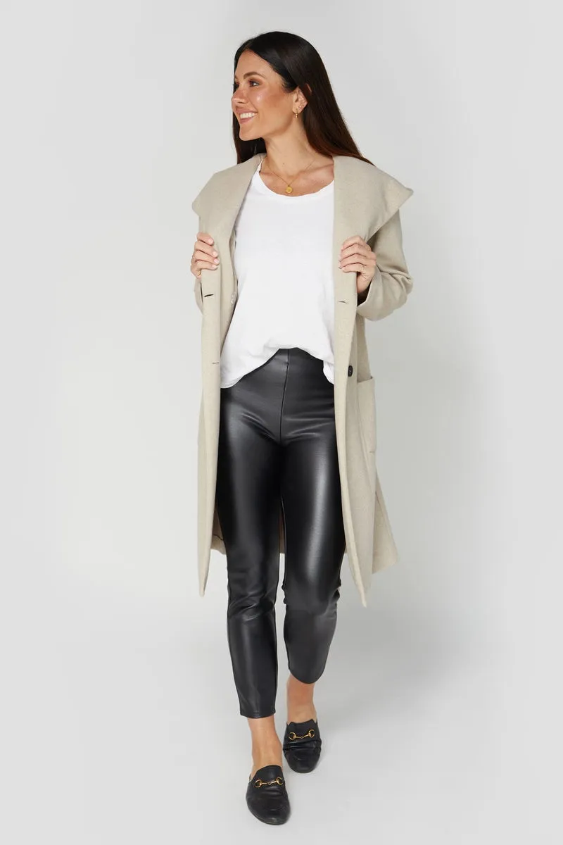 Dear Sutton - Aspen Coat - Alabaster Marle