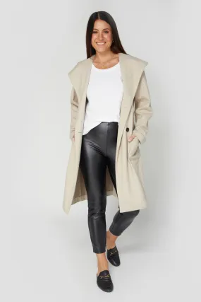 Dear Sutton - Aspen Coat - Alabaster Marle