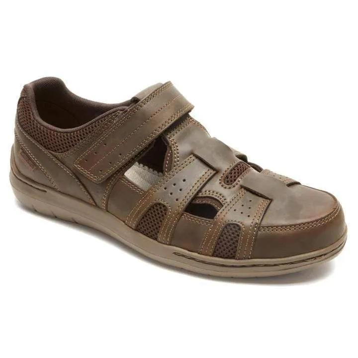 Dunham Men's Fitsmart Fisherman Sandals- Brown