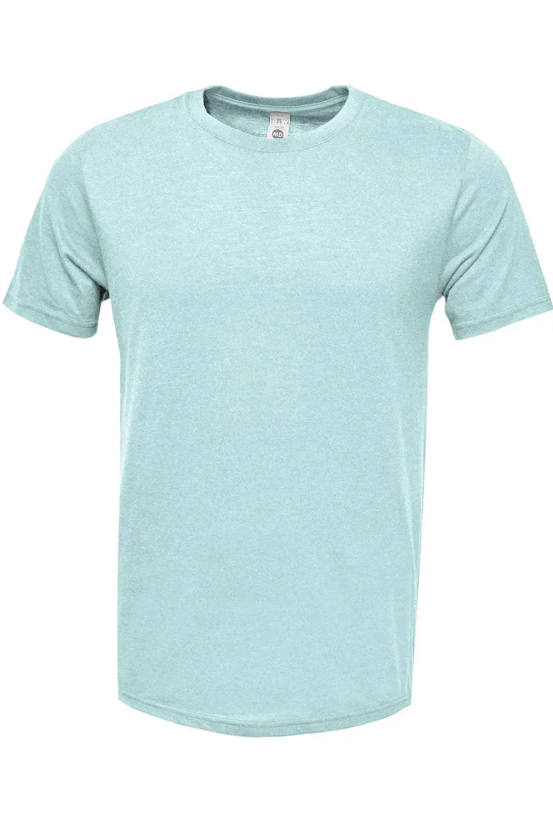 Easter Egg Happy Easter Puff Vinyl Adult Soft-Tek Blend T-Shirt