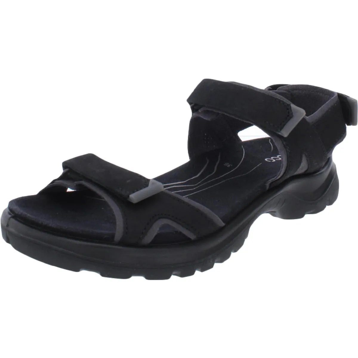 ECCO Womens Adjustable Wedge Sport Sandals