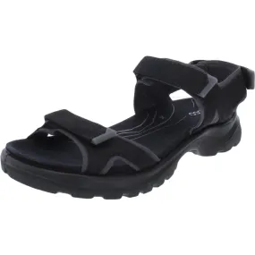 ECCO Womens Adjustable Wedge Sport Sandals