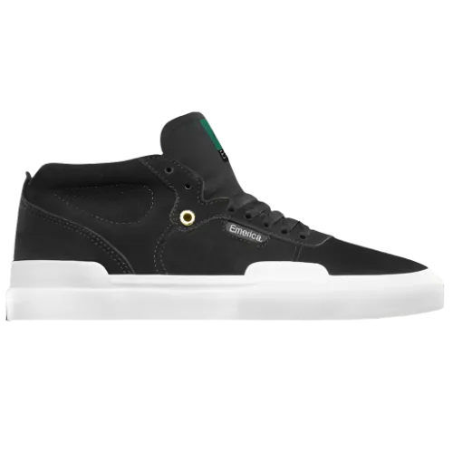Emerica Shoes Pillar Black White Gold