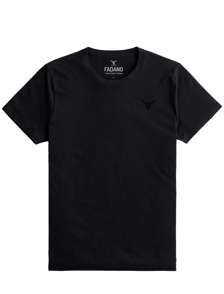 Fadano - Muscle Fit Premium Stretch - BLACK